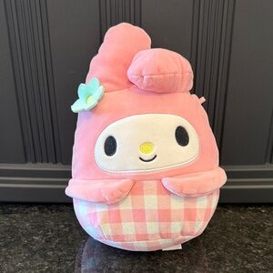 Squishmallows My Melody Hello Kitty Pink and White Stuffed Animal
